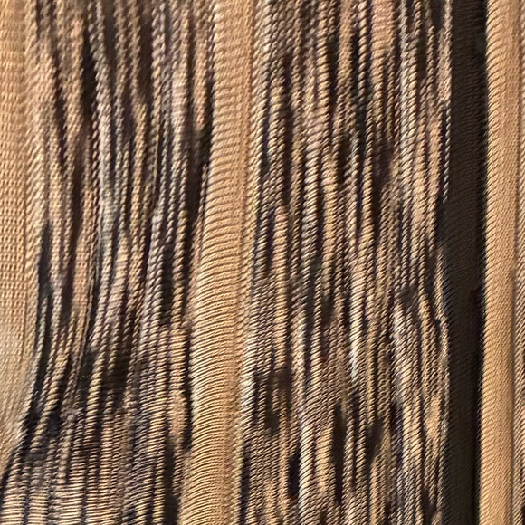 Jones New York Striped Brown Maxi Dress - Picture 9 of 15